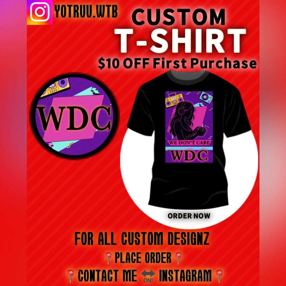 WDC Custom Graphic Tee